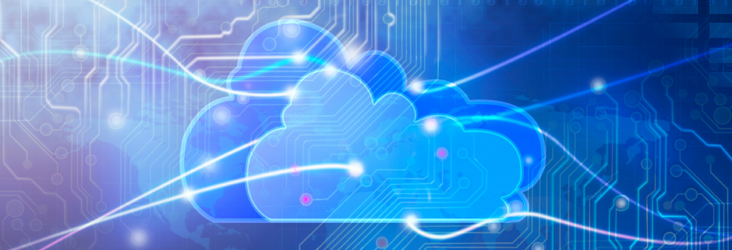 An image of a cloud that conveys cloud computing.